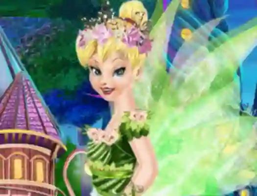 Spel Forest fairy dressup online