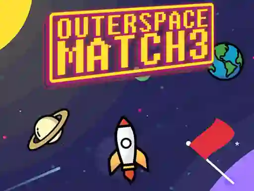 Spel Outerspace Match 3 online