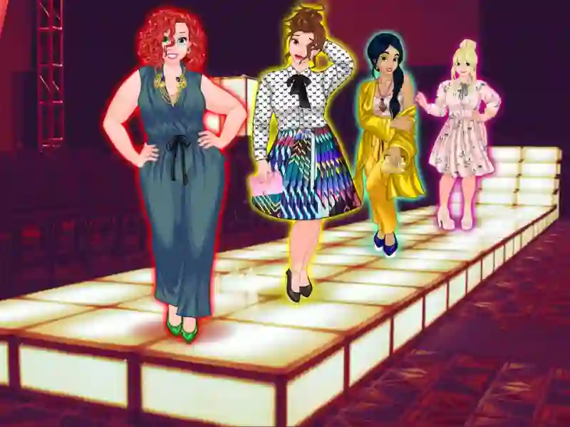Spel Princesses Runway Plus online
