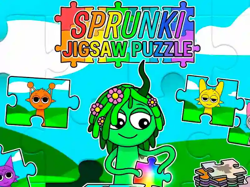 Spel Sprunki Jigsaw Puzzle online