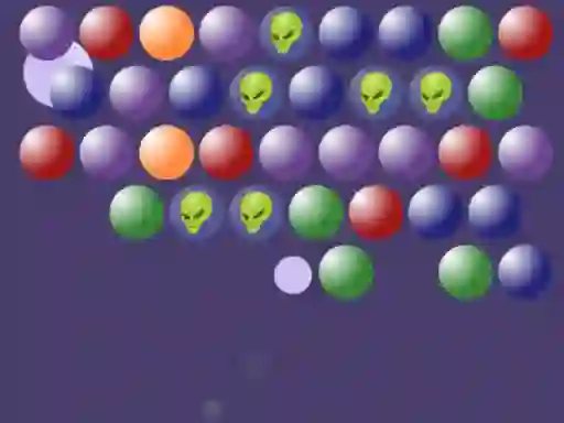 Spel Aliens Bubble Shooter online