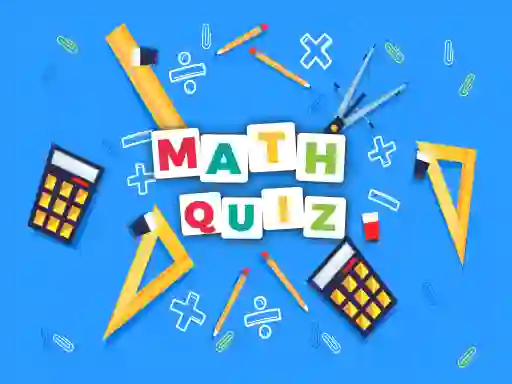 Spel Math Quiz Game online