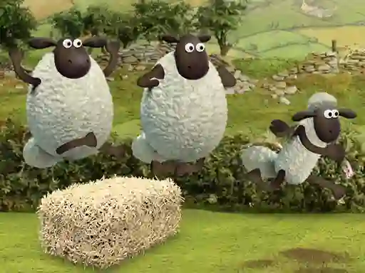 Spel Shaun the Sheep Alien Athletics online