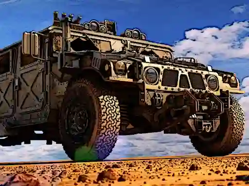 Spel Military Transport Vehicle online