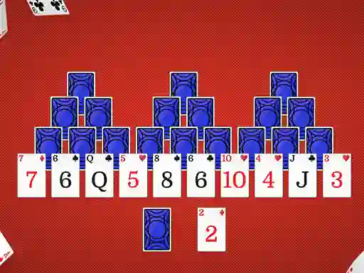 Spel Tripeaks Solitaire online
