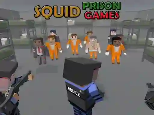 Spel Squid Prison Games online