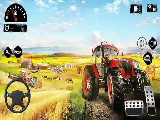 Spel Offroad Tractor Farmer Simulator 2022: Cargo Drive online