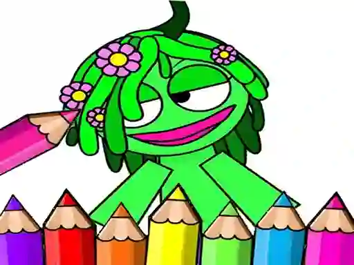 Spel Sprunki Coloring Music Anime online