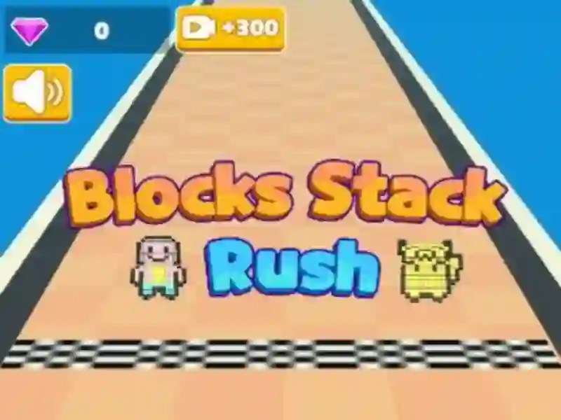 Spel Blocks Stack Rush online