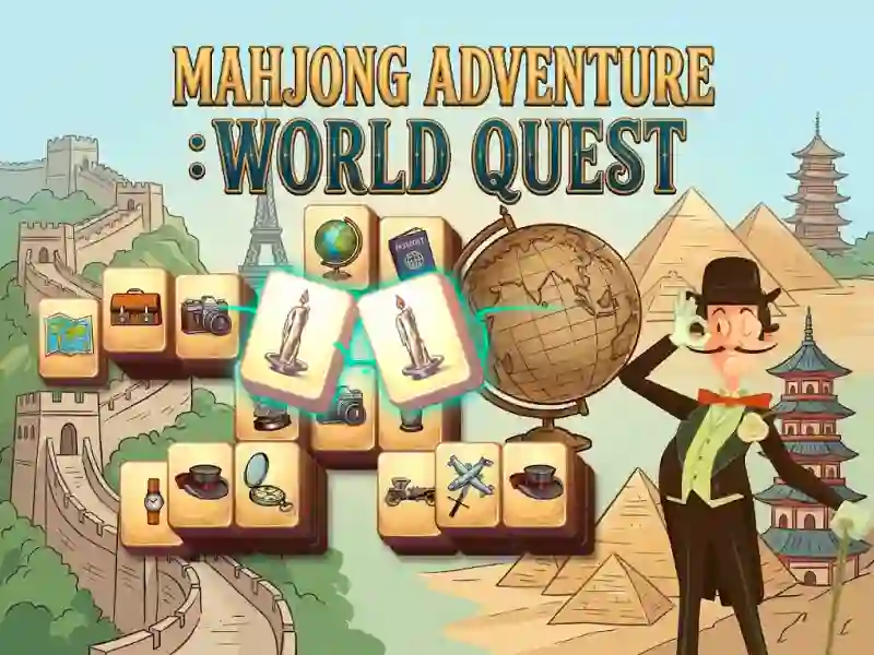 Spel Mahjong Adventure: World Quest online