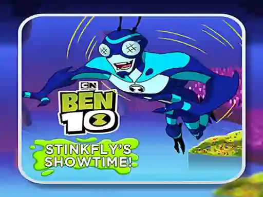 Spel Ben 10 Challenge Stinkfly Showtime! online