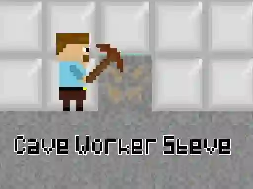 Spel Cave Worker Steve online