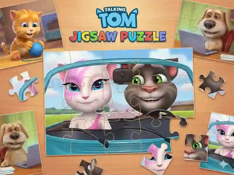 Spel Talking Tom Jigsaw Puzzle online