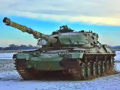 Spel Military Tanks Jigsaw online