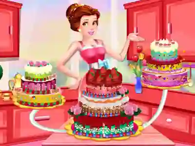 Spel Princess Dede Sweet Cake Decor online