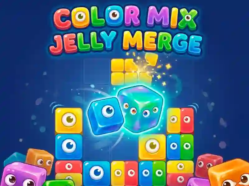Spel Color Mix - Jelly Merge online