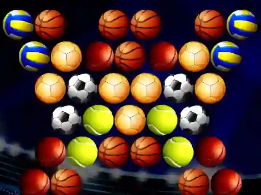 Spel Bubble Shooter Golden Football online