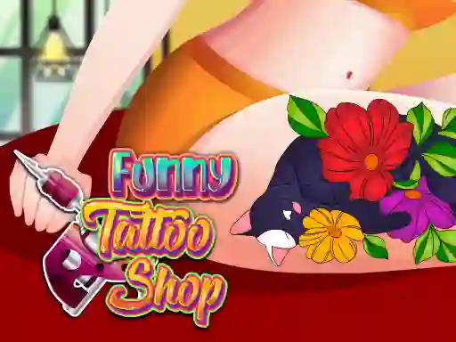 Spel Funny Tattoo Shop online