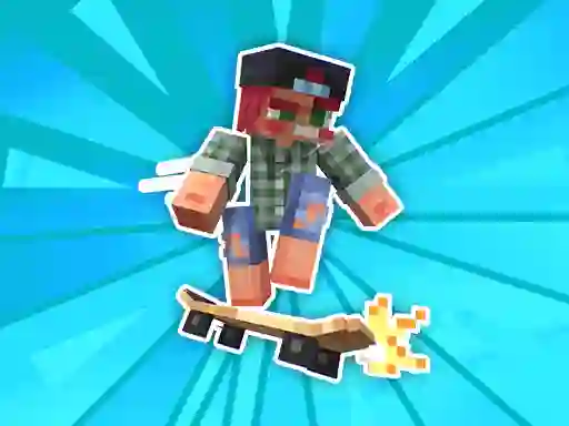 Spel Noob and Pro Skateboarding online