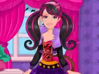 Spel Barbie Monster High Halloween online