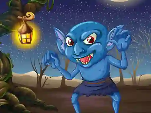 Spel Goblin Fight Match 3 online