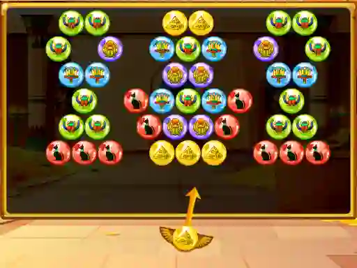 Spel Bubble Shooter Egypt online