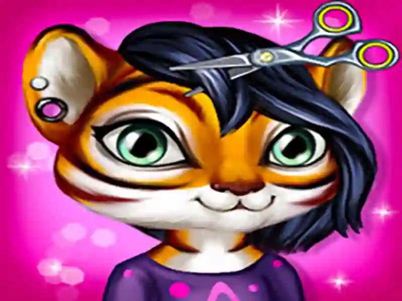 Spel Cute Animal Hair Salon online