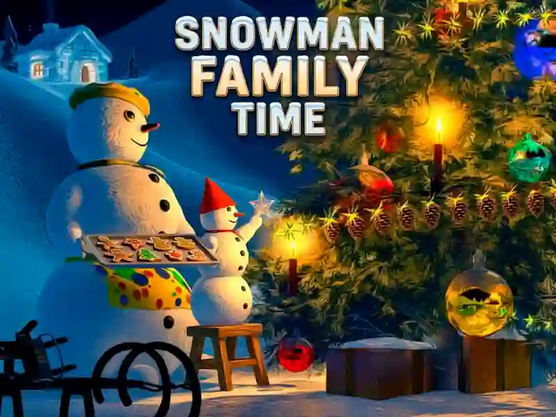 Spel Snowman Family Time online