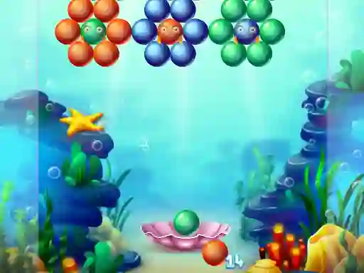 Spel Aqua Bubble Shooter online