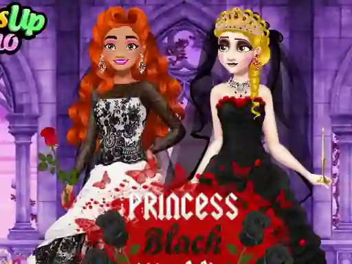 Spel Princess Black Wedding Dress online
