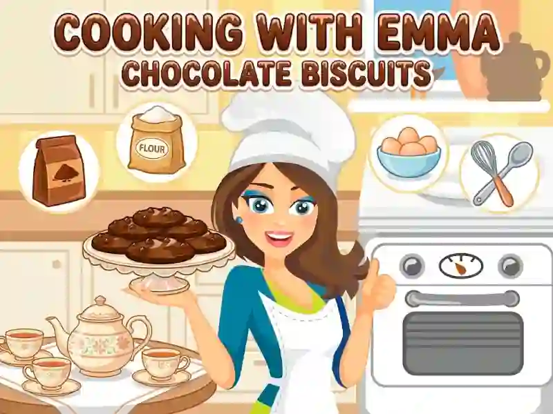 Spel Cooking with Emma Chocolate Biscuits online