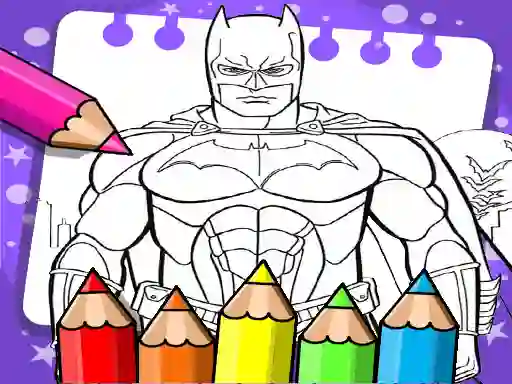 Spel Batman Beyond Coloring Book online