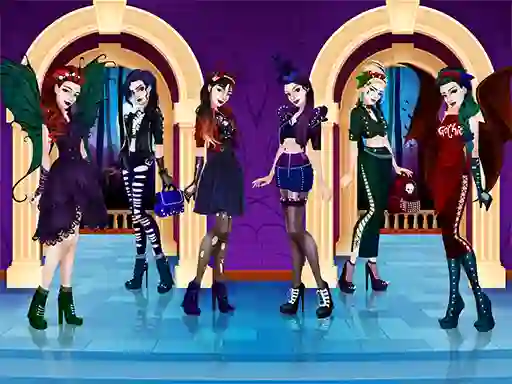 Spel Gothic Dress Up online