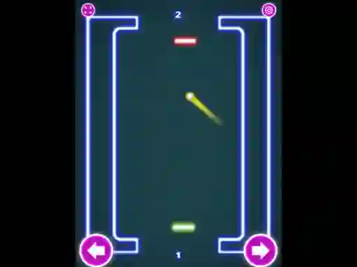 Spel Pong Neon online
