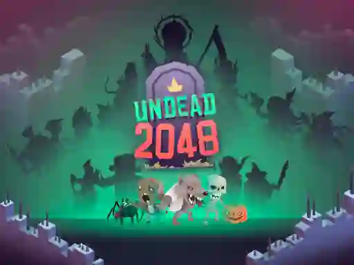 Spel Undead 2048 online