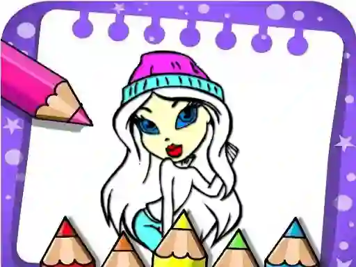 Spel Easy Bratz Coloring online