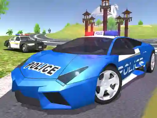 Spel Police Car Simulator 3d online