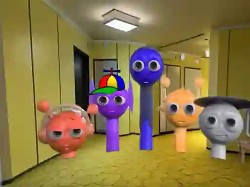 Spel Sprunki Backroom Terrors Skibidi Toilet online