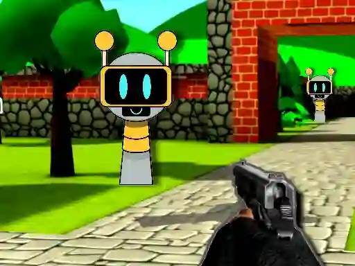 Spel Sprunki 3D Shooter online