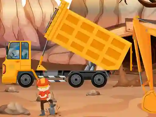 Spel Dump Trucks Hidden Objects online