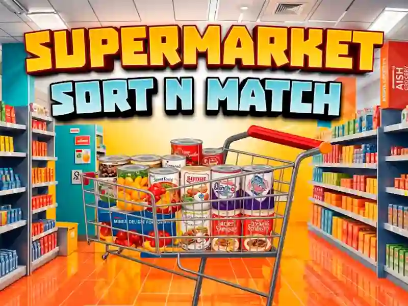 Spel Supermarket Sort N Match online