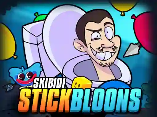 Spel Skibidi Stick Bloons online