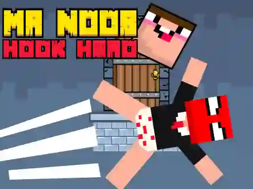 Spel Mr Noob Hook Hero online