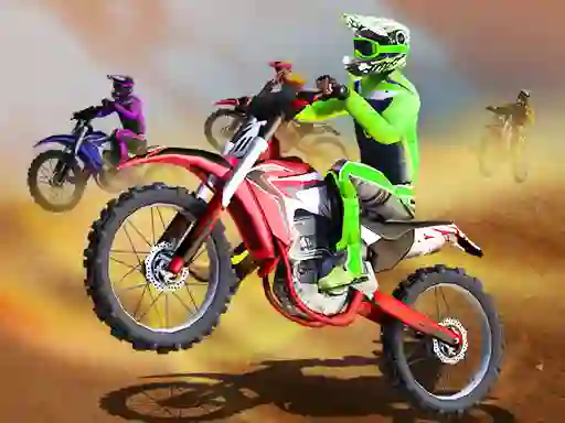 Spel Dirt Bike MotoCross online