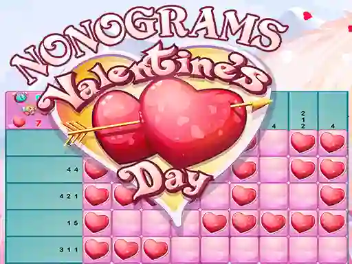Spel Nonograms Valentines Day online