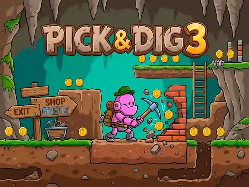 Spel Pick & Dig 3 online
