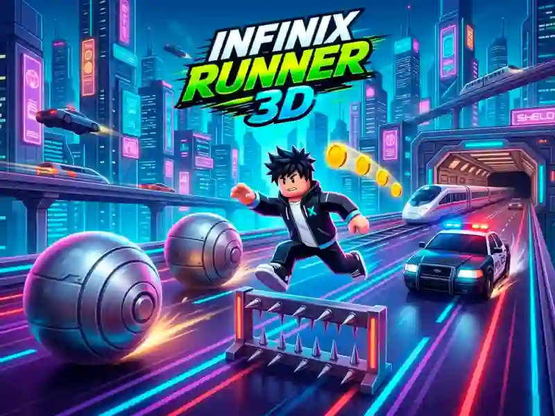 Spel Infinix Runner 3D online