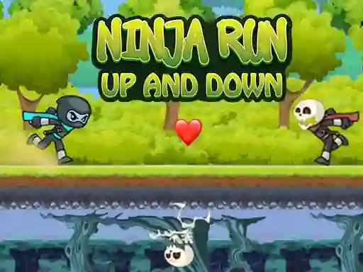 Spel Ninja Run Up And Down online