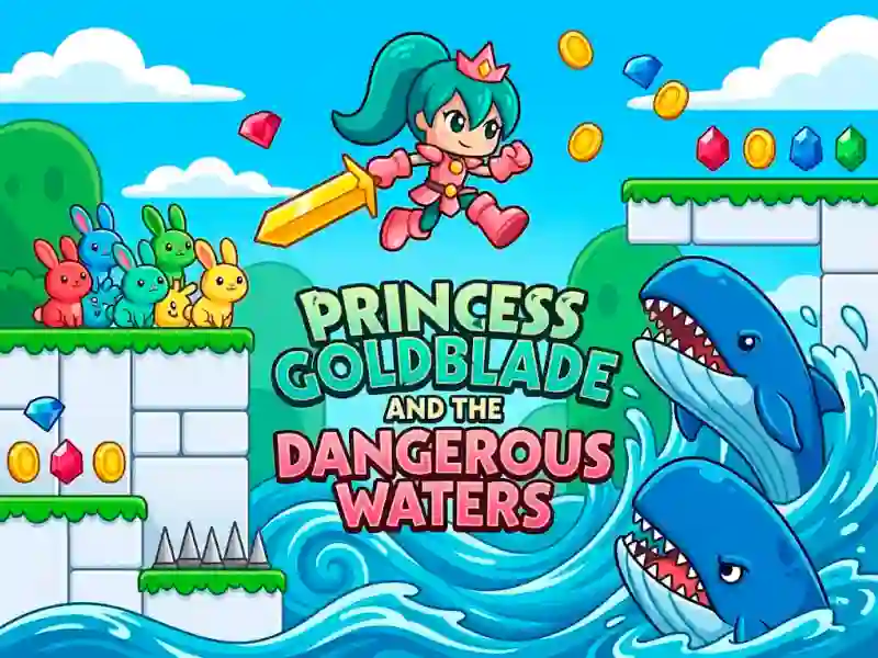 Spel Princess Goldblade and the Dangerous Waters online