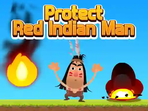 Spel Protect Red Indian Man online